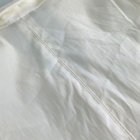 Tadashi Black & White lace trim v-neck 3/4 sleeve Evening blouse SZ 10 EUC - Picture 11 of 13